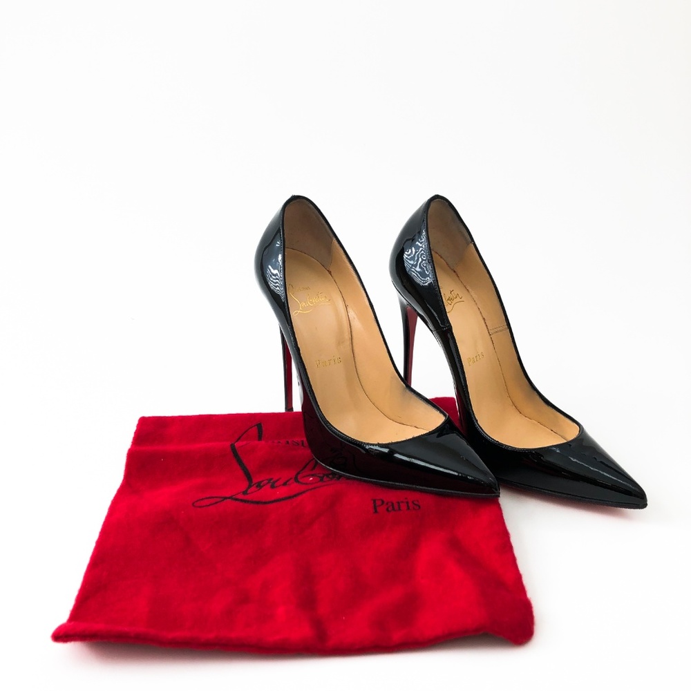 Christian Louboutin So Kate Patent Red Sole Pump